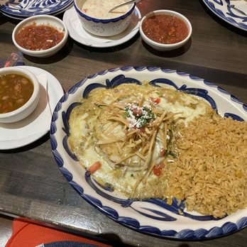 Guadalajara Mexican Grille - Guadalajara Stack, rice and beans - Mexican Near Me - Houston, Texas