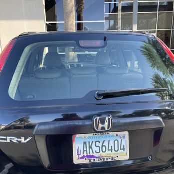 SafePro Auto Glass - New rear window installed - Auto Glass Services Near Me - Phoenix, Arizona