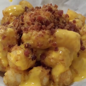 Hide Out Cafe - Cheesy Tater Tots with Bacon as an add-on - Coffee & Tea Near Me - Rowland Heights, California
