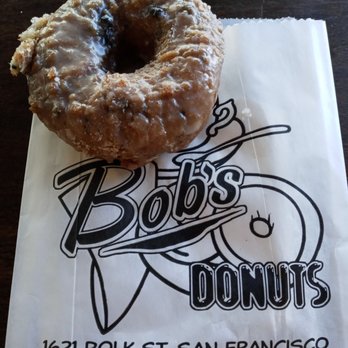 Bob's Donuts - blueberry glaze - Donuts Near Me - San Francisco, California
