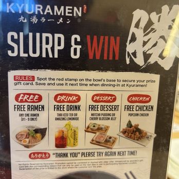 Kyuramen - Menu - Ramen Near Me - Henderson, Nevada