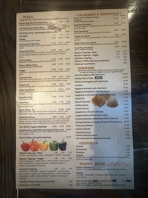 Menu photo 1 Aunt Louise's Pizzeria Sebastian, FL