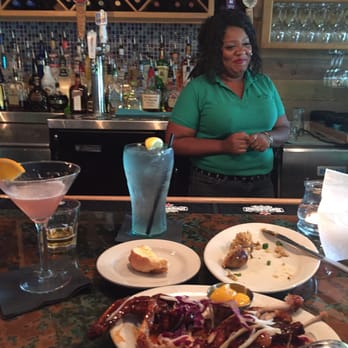 Bon Temps Grill - The lovely Miss Desiree. She's gonna give us crab cakes! - Cajun/Creole Near Me - Lafayette, Louisiana Bon Temps Grill - The lovely Miss Desiree. She's gonna give us crab cakes! - Cajun/Creole Near Me - Lafayette, Louisiana
