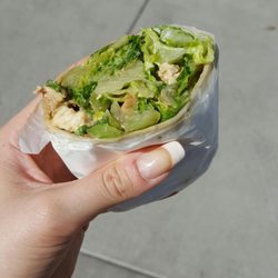 Urban Kitchen - The Daisy on a garlic herb tortilla