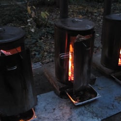Finnischer Weihnachtsmarkt - ... mmmmh ... over an open fire :o)