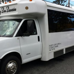 Party Line Limo - 20 Passenger Party Bus Exterior