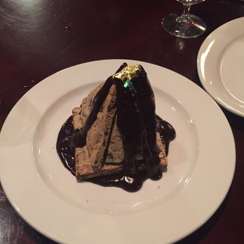 Hamilton Walker's - Chocolate pyramid dessert! Way bigger than it looks, very decadent! - Seafood Near Me - Champaign, Illinois Hamilton Walker's - Chocolate pyramid dessert! Way bigger than it looks, very decadent! - Seafood Near Me - Champaign, Illinois