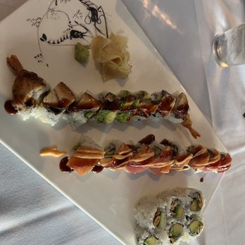 Suishaya - (3) of the (5) rolls we ordered - Sushi Bars Near Me - Columbia, South Carolina