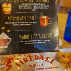 Nick's Bar & Grill - Peanut Butter Cookie drink