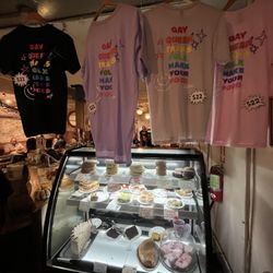 The Red Fern - Dessert case and merch