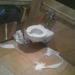 The bathrooms are disgusting. The store stinks and most the hot items are out. Very poorly run