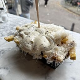 Truffle mayo fries