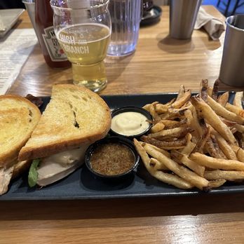 Trappeze Pub - Turkey and Swiss with fries - Bars Near Me - Athens, Georgia Trappeze Pub - Turkey and Swiss with fries - Bars Near Me - Athens, Georgia