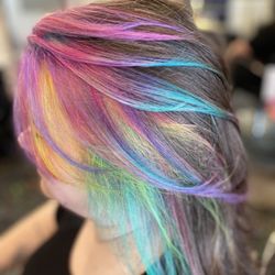 The Indigo Salon - Custom color creation done by Nicole