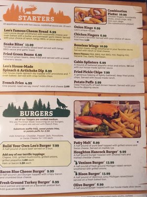 Menu photo 4 Leo's Lodge Lansing, MI Menu photo 4 Leo's Lodge Lansing, MI