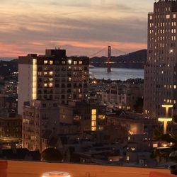 Golden Gate DAZZLING at sunset