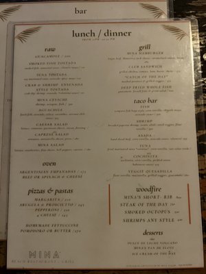 Menu photo 4 Mina Tulum, ROO Menu photo 4 Mina Tulum, ROO