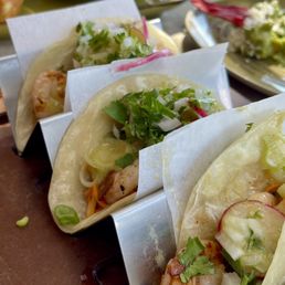 Shrimp tacos