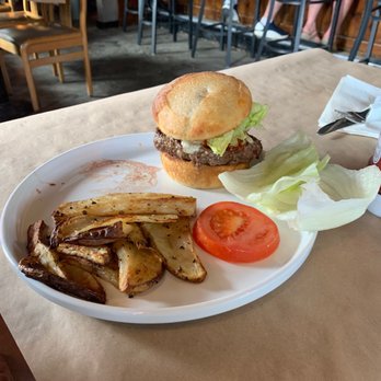 Somewhere - a plate of food on a table - New American Near Me - Youngstown, New York Somewhere - a plate of food on a table - New American Near Me - Youngstown, New York