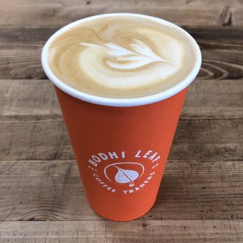Bodhi Leaf Coffee Traders - Vanilla latte - Coffee & Tea Near Me - Orange, California Bodhi Leaf Coffee Traders - Vanilla latte - Coffee & Tea Near Me - Orange, California