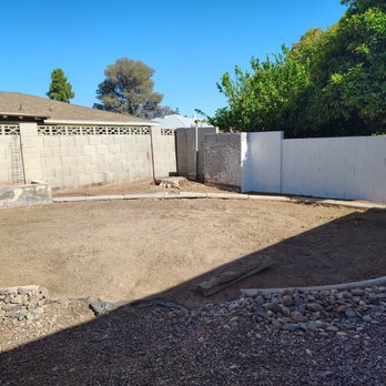All-Pro Haul - The final result after All Pro removed tons of cement, rock, debris & dirt. - Junk Removal & Hauling Near Me