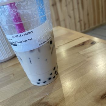 Sharetea - Black and milk bubble tea - Bubble Tea Near Me - Mobile, Alabama