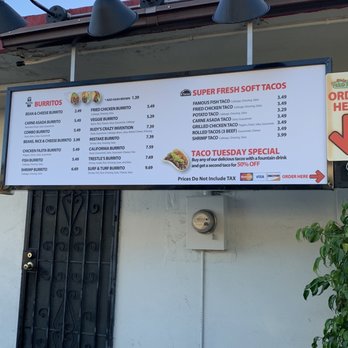 Pedro's Tacos - Menu 6-13-20 - Tacos Near Me - Fallbrook, California Pedro's Tacos - Menu 6-13-20 - Tacos Near Me - Fallbrook, California