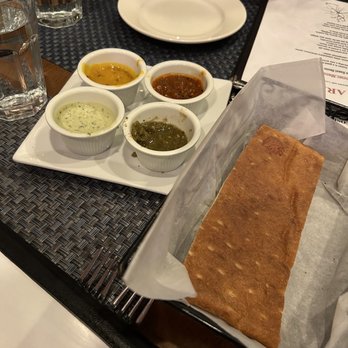 Bistro Aracosia - Bread and Sauces (comes free with your meal) - Afghan Near Me - Washington, DC, District of Columbia Bistro Aracosia - Bread and Sauces (comes free with your meal) - Afghan Near Me - Washington, DC, District of Columbia