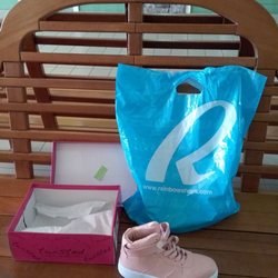 Rainbow Shops - Just got these gorgeous boot style sneakers for only $7.99.