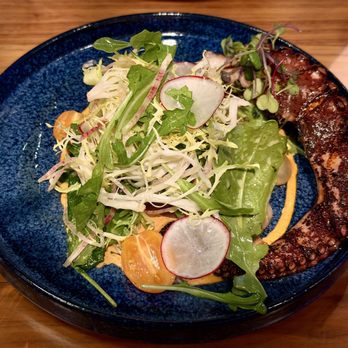 Ingredients - Octopus appetizer - New American Near Me - San Francisco, California