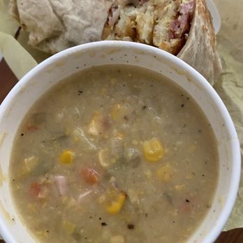Ham 'n Scram - Soup of the Day - Ham ' n Corn Chowder Soup - Breakfast & Brunch Near Me - Westminster, California Ham 'n Scram - Soup of the Day - Ham ' n Corn Chowder Soup - Breakfast & Brunch Near Me - Westminster, California