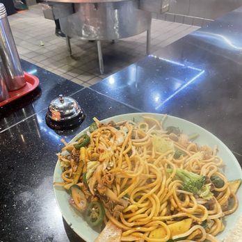 Gobi Mongolian Bbq - After being cooked - Mongolian Near Me - Santa Cruz, California
