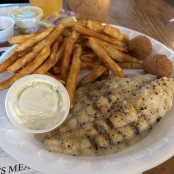 Capitol Oyster Bar - Grilled Catfish Filet - New American Near Me - Montgomery, Alabama Capitol Oyster Bar - Grilled Catfish Filet - New American Near Me - Montgomery, Alabama