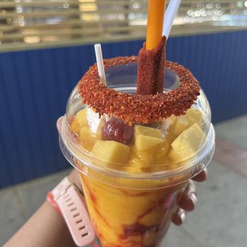 Taqueria Xochi - Mangonada smoothie original with chamoy - Mexican Near Me - Washington, DC, District of Columbia Taqueria Xochi - Mangonada smoothie original with chamoy - Mexican Near Me - Washington, DC, District of Columbia