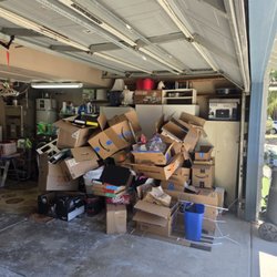 One Strong Man - Before photo of garage clean out in Tracy CA