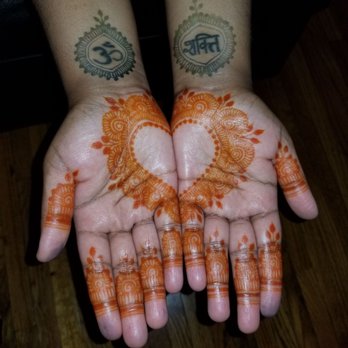 MehdibyNira - Right after taking the henna off - Henna Artists Near Me