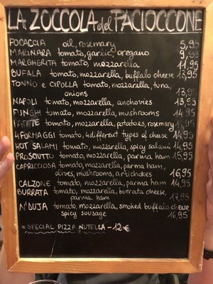 Menu photo 6 La Zoccola del Pacioccone Amsterdam, NH Menu photo 6 La Zoccola del Pacioccone Amsterdam, NH