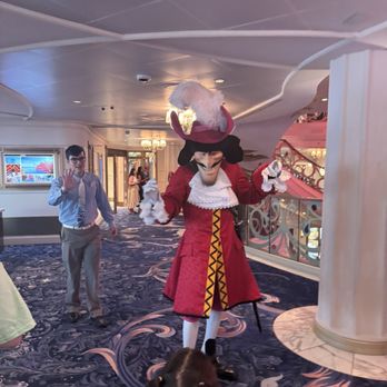 Disney Wish - Captain Hook - Travel Services Near Me - Port Canaveral, Florida