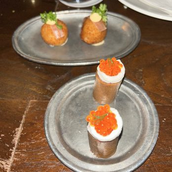 Jeffrey's - Croquettes and beef tartare - American Near Me - Austin, Texas