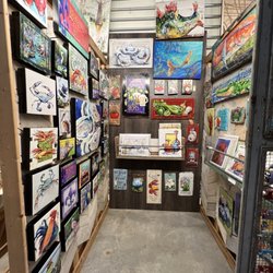 Zèle NOLA - Fully stocked art booth by local artist , Paige DeBell