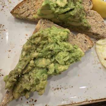 First Watch - Avocado toast, they could add a drop of lime juice the night before - Breakfast & Brunch Near Me - Summerville, South Carolina First Watch - Avocado toast, they could add a drop of lime juice the night before - Breakfast & Brunch Near Me - Summerville, South Carolina