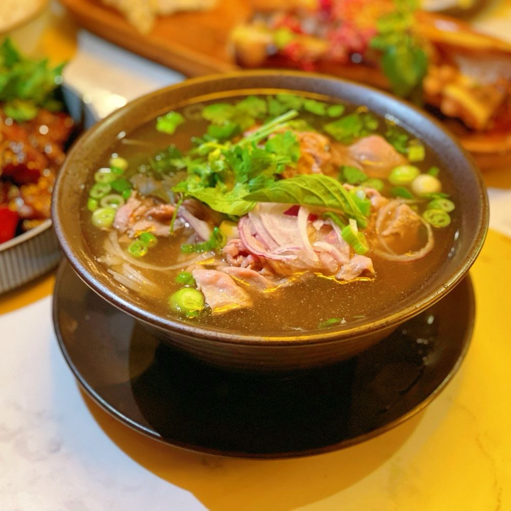 Ginger and Lemongrass - Beef PHO Soup - Vietnamese Near Me - Whitestone, New York Ginger and Lemongrass - Beef PHO Soup - Vietnamese Near Me - Whitestone, New York