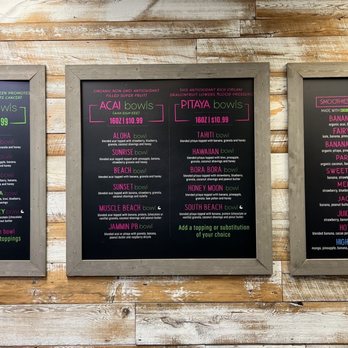 Tiki Bowls - Menu - Acai Bowls Near Me - Nutley, New Jersey Tiki Bowls - Menu - Acai Bowls Near Me - Nutley, New Jersey