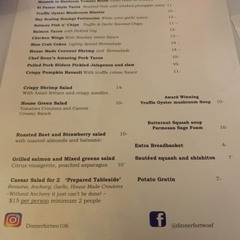 Dinner for Two - Steakhouses Near Me - Santa Fe, New Mexico