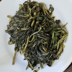 Yotvata - Cicoria ripassata con la bottarga (sauteed Roman style chicory)