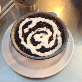 Dessert Republic - Black glutinous rice soup with coconut milk - Chinese Near Me - San Mateo, California