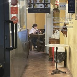 Iyo Iyo - Only one couple at the restaurant at 7 pm but owner said they were full. He let another couple in after without reservation.