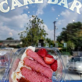 Cake Bar - Strawberry slice - Patisserie/Cake Shop Near Me - Dallas, Texas