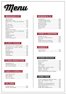 Menu photo 3 Bistro Bar 2 Antwerp, VAN