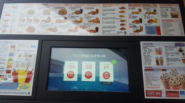 Menu photo 1 Sonic Drive-In Memphis, TN Menu photo 1 Sonic Drive-In Memphis, TN